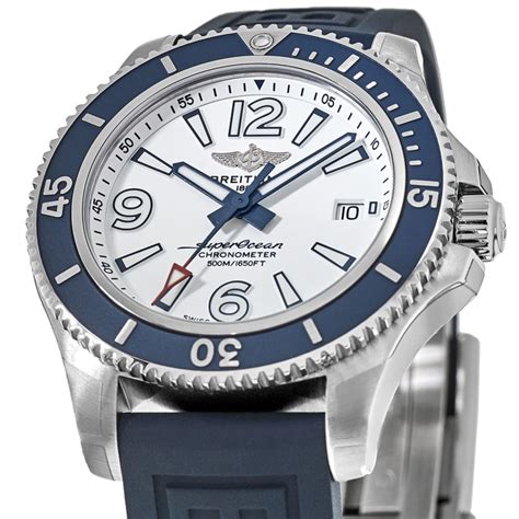 breitling ocean blue|Breitling superocean 42 white dial.